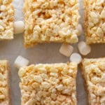 Gluten-free marshmallow crispy treats.